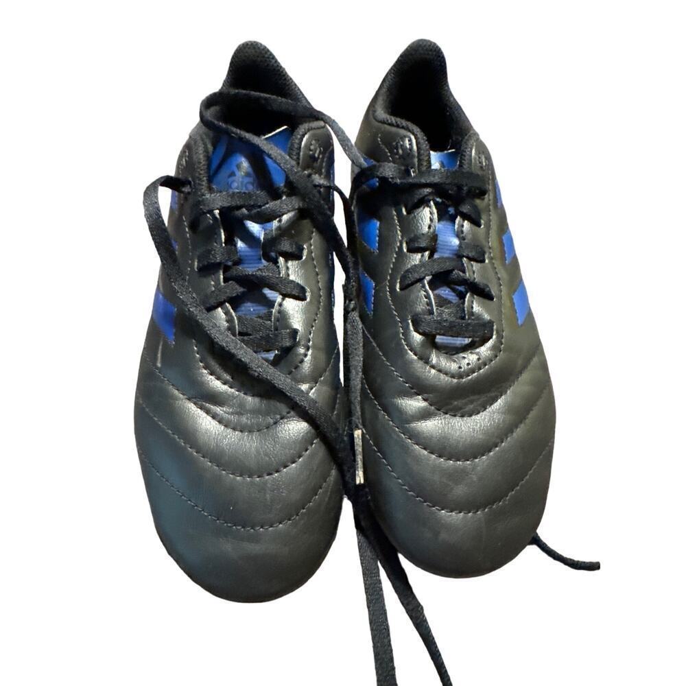 Adidas Size 8.5 US Black/Blue Soccer Cleats